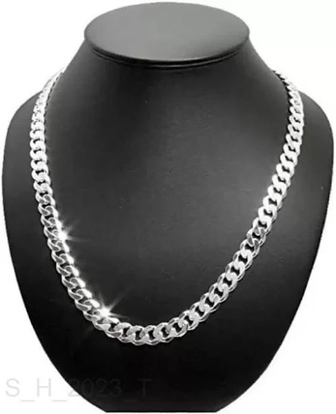 Stylish Trendy Silver Chain